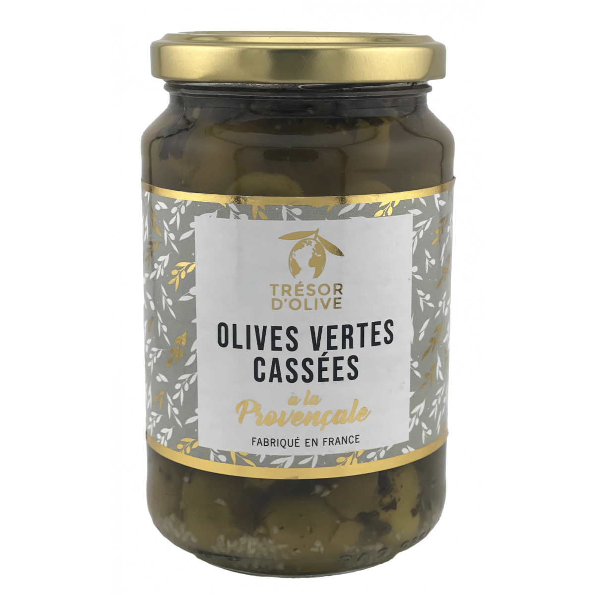 OLIVES VERTES CASSEES A LA PROVENCALE (200 g)