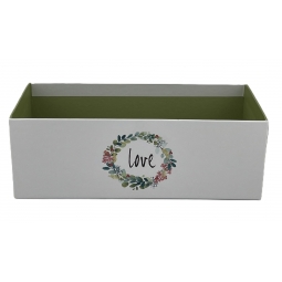 COUPE RECTANGULAIRE DROITE "LOVE" 20*9*7