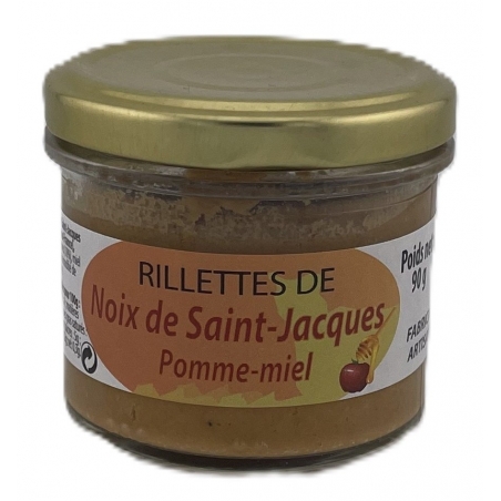 RILLETTES DE NOIX DE SAINT-JACQUES POMME MIEL (90 g)