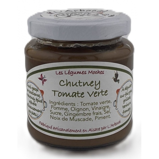 CHUTNEY TOMATE VERTE (125 g)