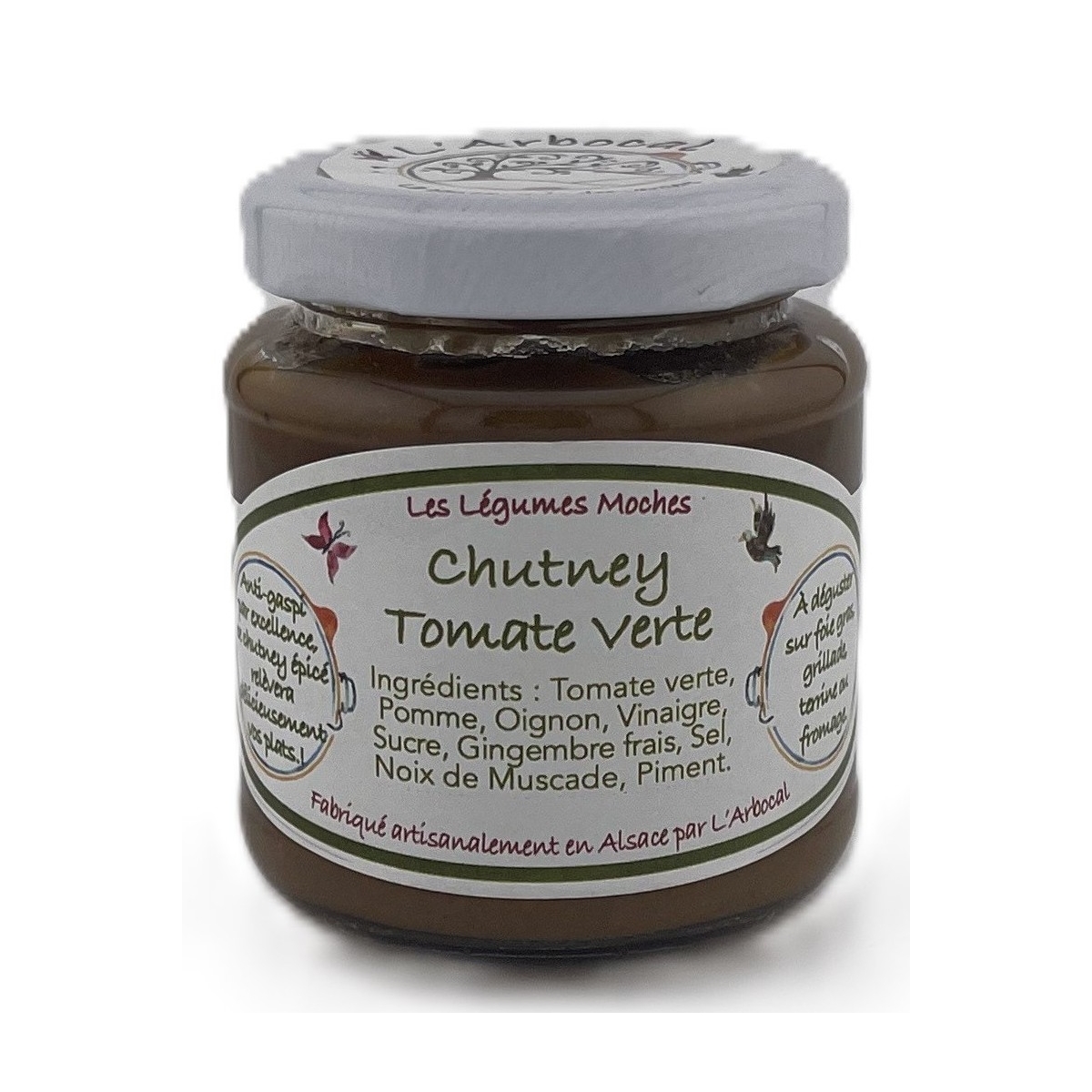 CHUTNEY TOMATE VERTE (125 g)