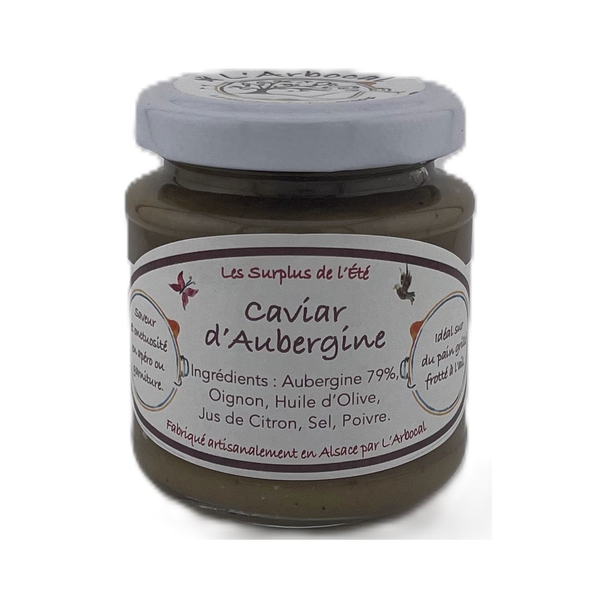 CAVIAR D'AUBERGINE (125 g)