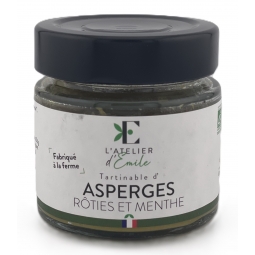 TARTINABLE D'ASPERGES ROTIES ET MENTHE BIO (90 g)