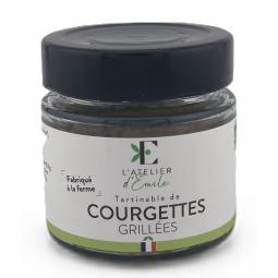 TARTINABLE DE COURGETTES GRILLEES BIO (90 g)