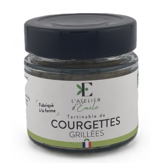 TARTINABLE DE COURGETTES GRILLEES BIO (90 g)