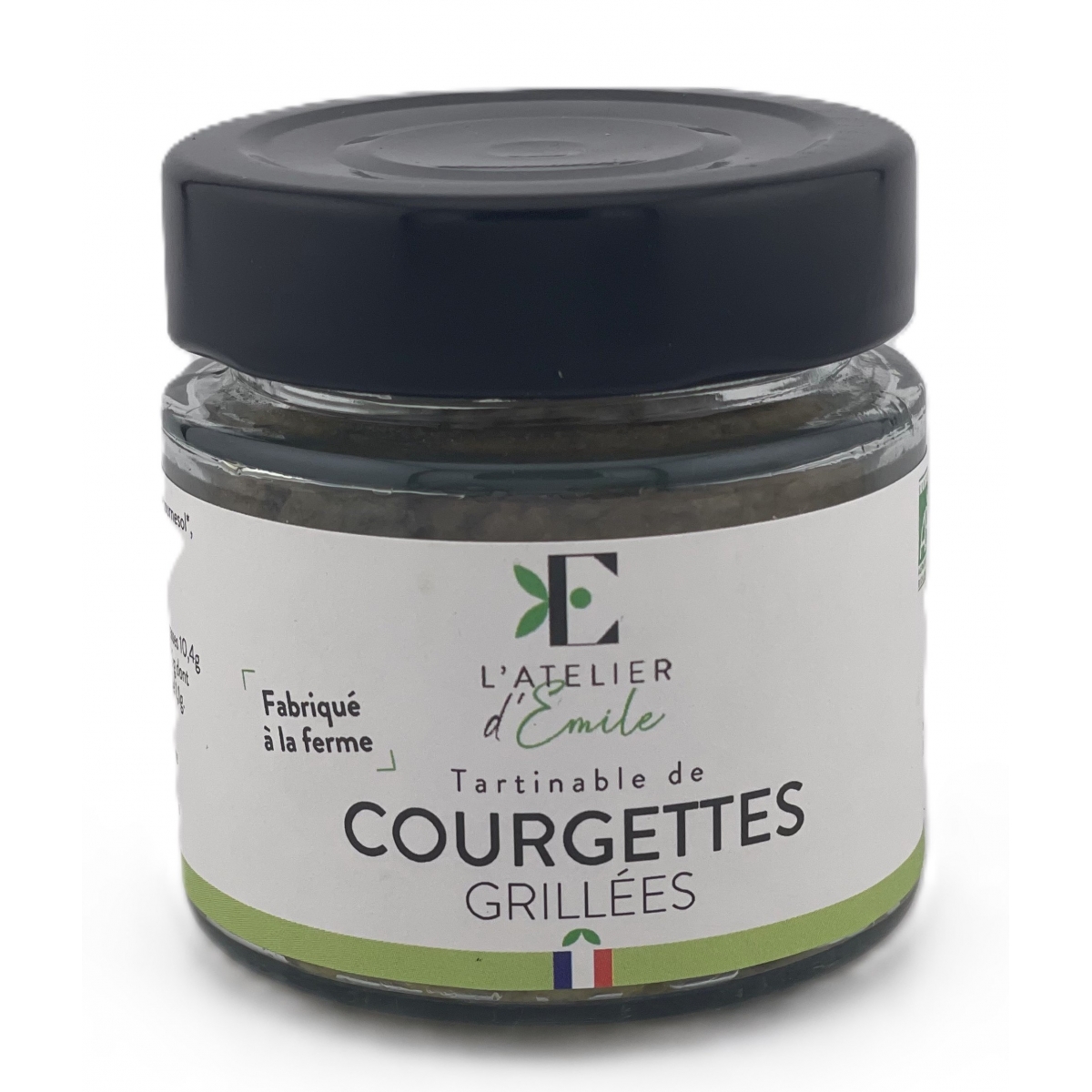 TARTINABLE DE COURGETTES GRILLEES BIO (90 g)