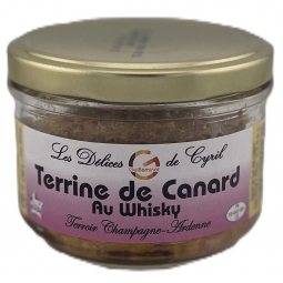 TERRINE DE CANARD AU WHISKY (180 g)