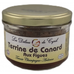 TERRINE DE CANARD AUX FIGUES (180 g)