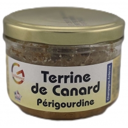 TERRINE DE CANARD PERIGOURDINE 5% (180 g)