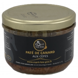 PATE DE CANARD AUX CEPES (200 g)