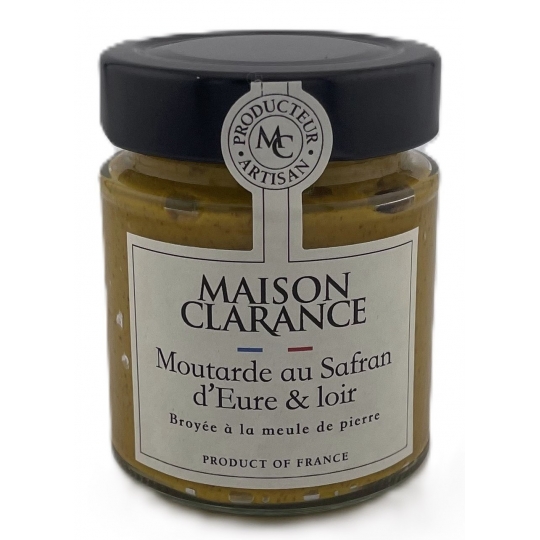 MOUTARDE AU SAFRAN (pot de 140 g)