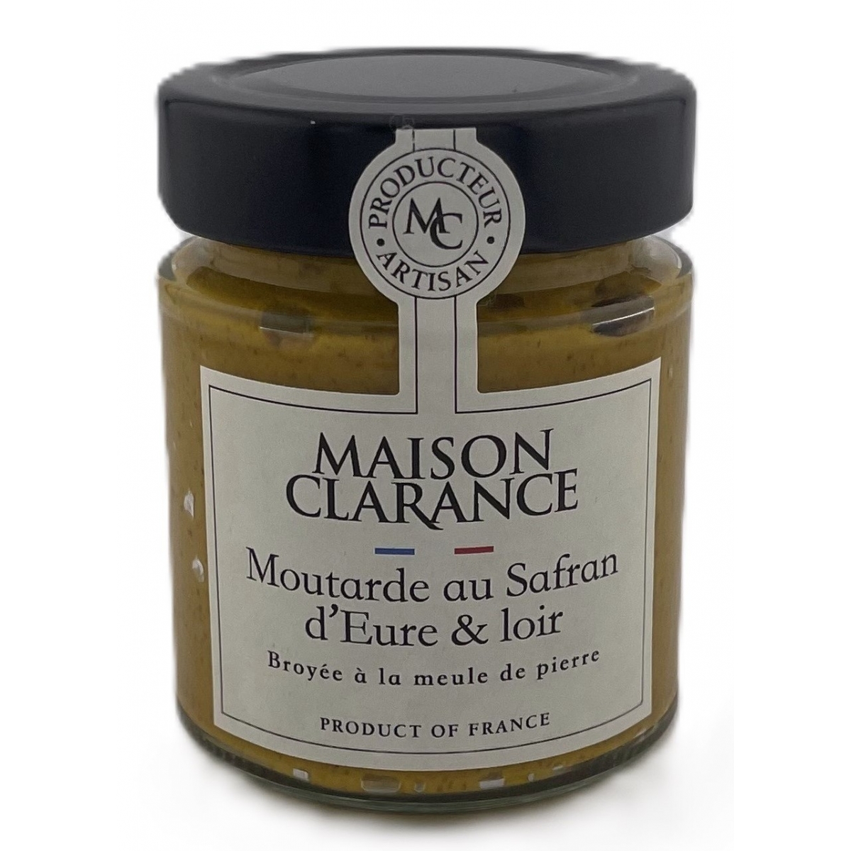 MOUTARDE AU SAFRAN (pot de 140 g)