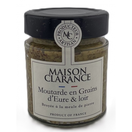 MOUTARDE EN GRAINS (pot de 130 g)