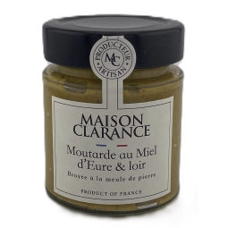 MOUTARDE AU MIEL (pot de 140 g)