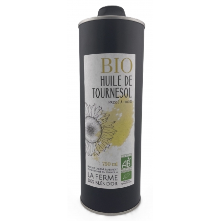 HUILE DE TOURNESOL BIO (75 cl)