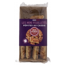 MINI BATONS CARAMELISES PÉPITES DE CASSIS (75 g)