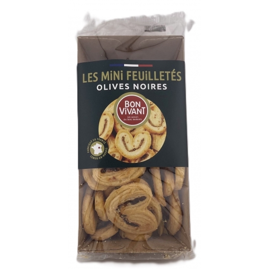 PALMIERS OLIVES NOIRES (80 g)