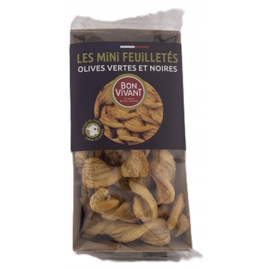 TORSADES OLIVES VERTES ET NOIRES (60 g)