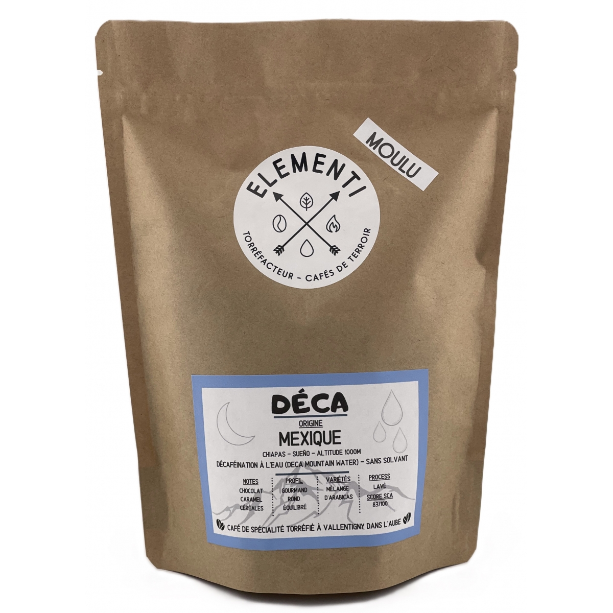 CAFE MOULU DECA (250 g)