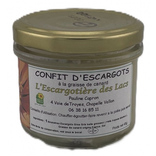 CONFIT D'ESCARGOT (1 douzaine)