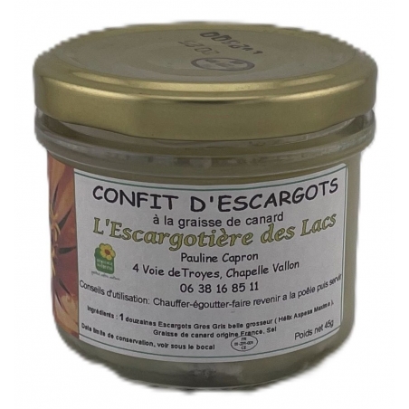 CONFIT D'ESCARGOT (1 douzaine)