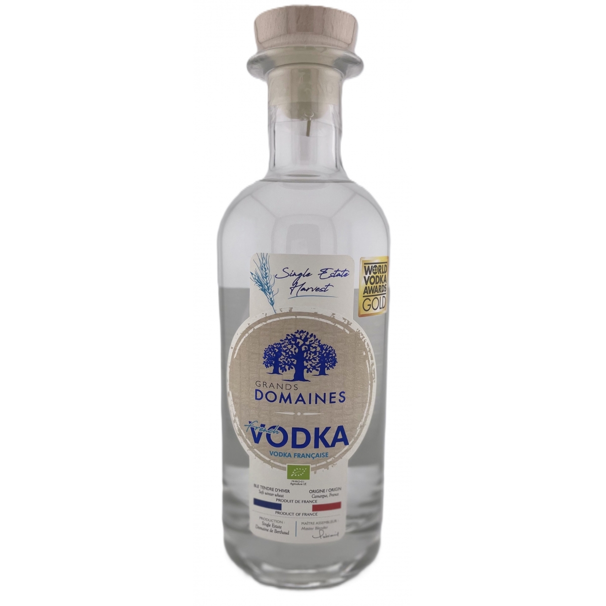 VODKA BIO GRANDS DOMAINES 70 cl / 40°