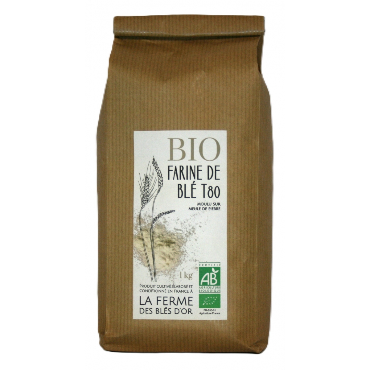 FARINE DE BLE BIO T80 (kg)