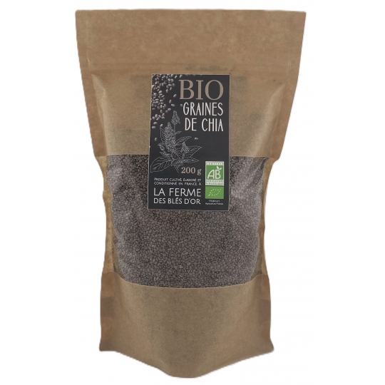 GRAINES DE CHIA BIO (200 g)