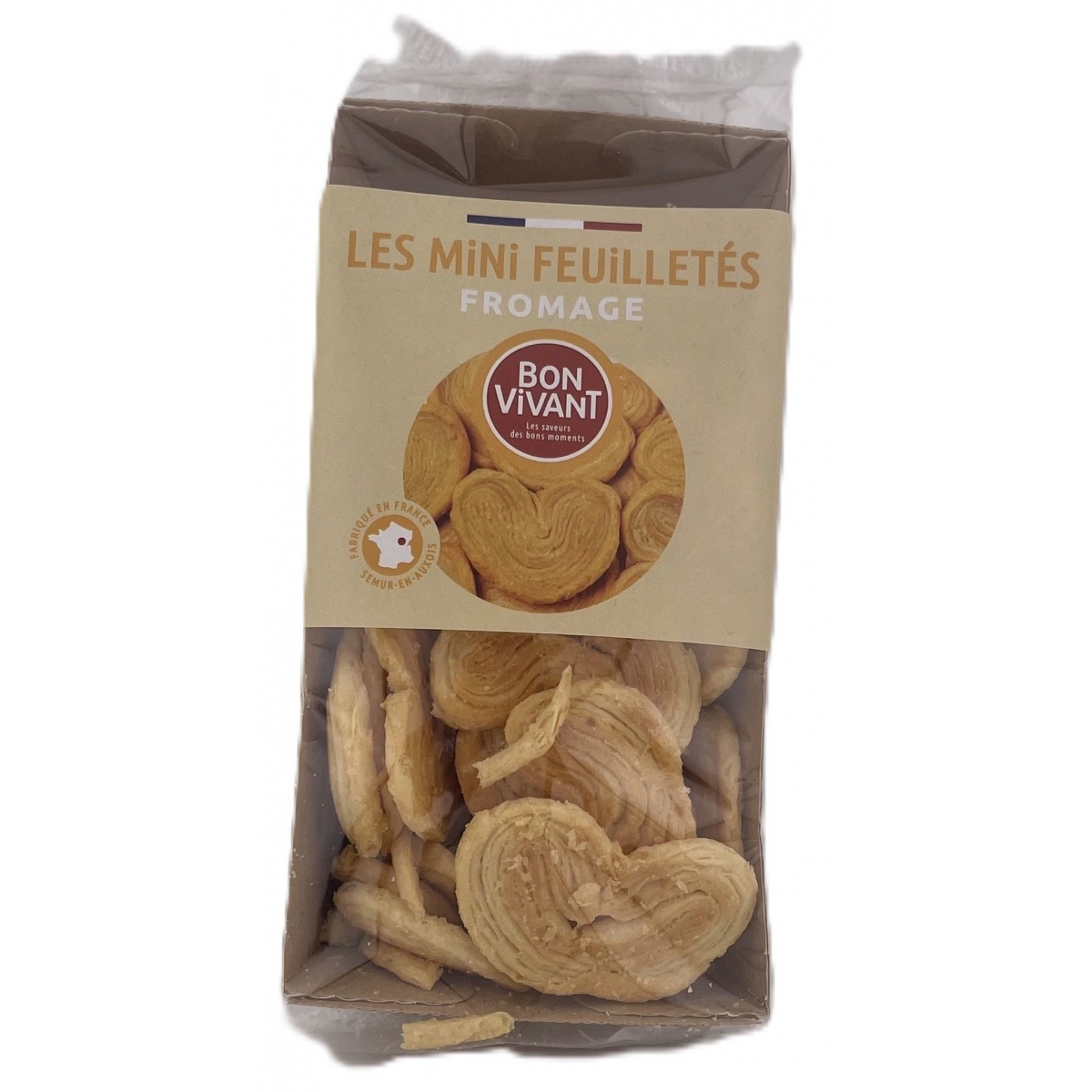 PALMIERS FROMAGES GOUDA, EDAM (80 g)