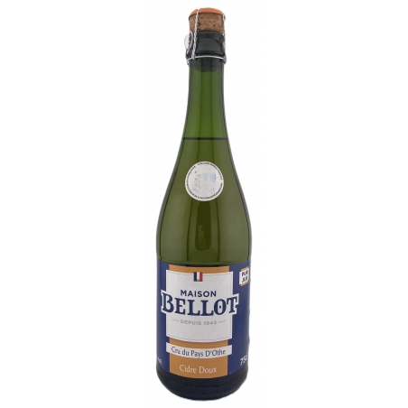 CIDRE DU CRU DOUX DU PAYS D'OTHE 75 cl / 2.5°