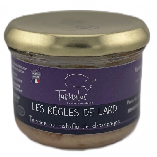 TERRINE AU RATAFIA DE CHAMPAGNE (180 g)