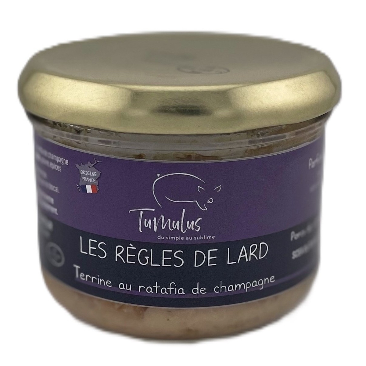 TERRINE AU RATAFIA DE CHAMPAGNE (180 g)