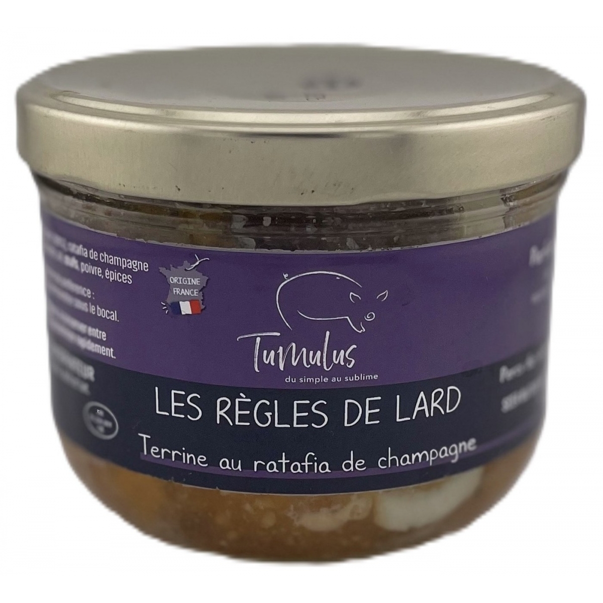 TERRINE AU RATAFIA DE CHAMPAGNE (370 g)