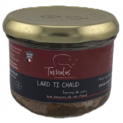 TERRINE DE PORC AU SAVEUR DE VIN CHAUD (180 g)