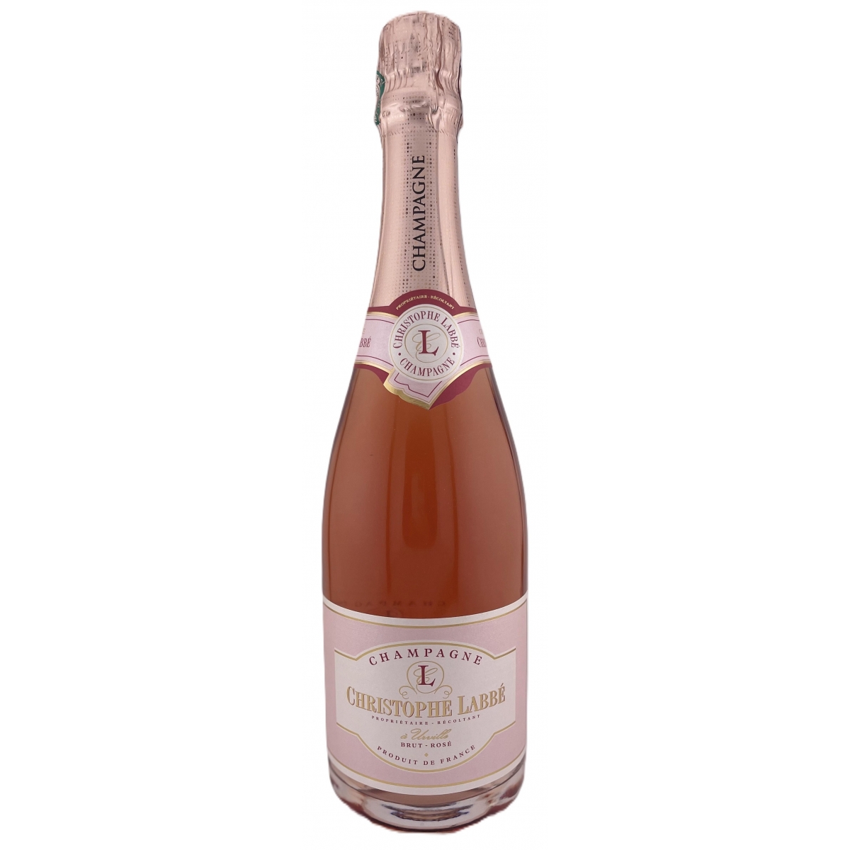 CHAMPAGNE ROSE CHRISTOPHE LABBE (brut) 750 ml