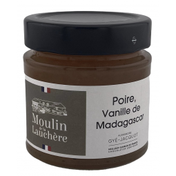 CONFITURE POIRE VANILLE DE MADAGASCAR (230 g)