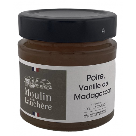 CONFITURE POIRE VANILLE DE MADAGASCAR (230 g)