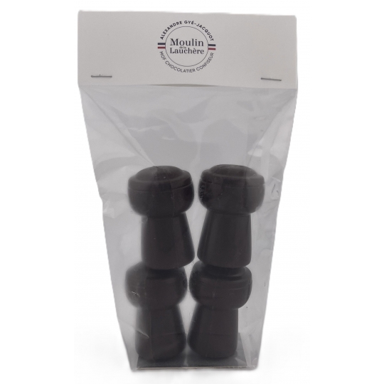BOUCHONS PRALINE NOIR (130 g)