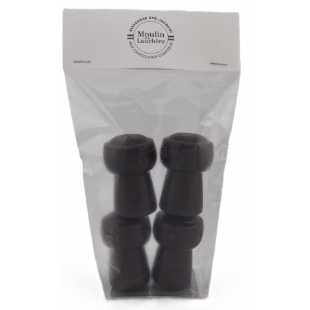 BOUCHONS PRALINE NOIR (130 g)