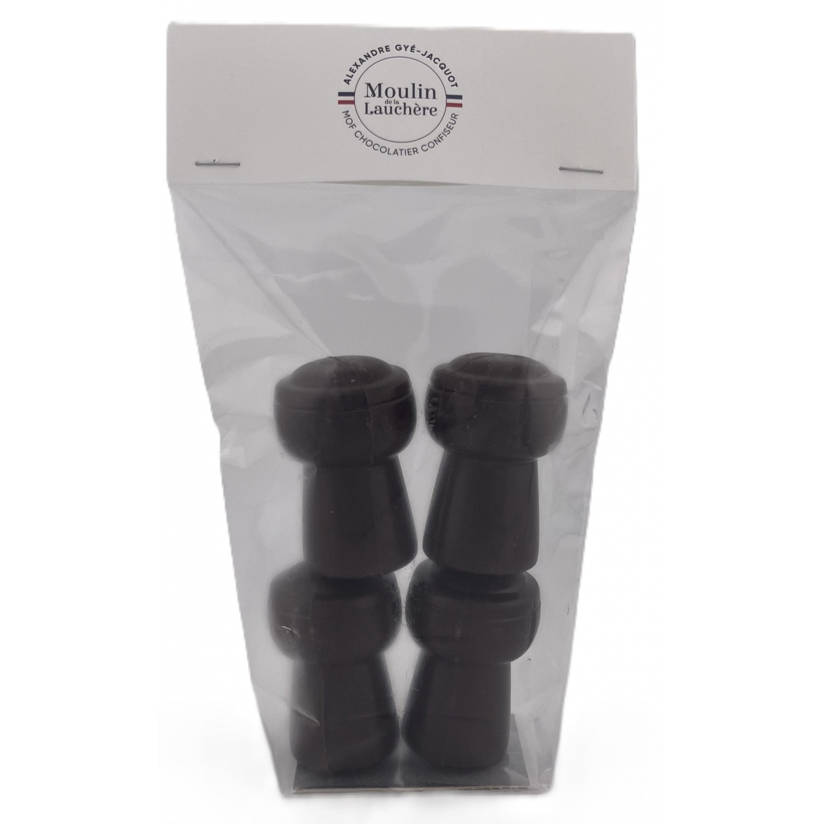 BOUCHONS PRALINE NOIR (130 g)