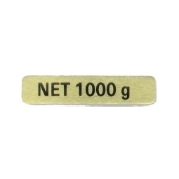 ETIQUETTES: NET 1000 G (boite de 750)