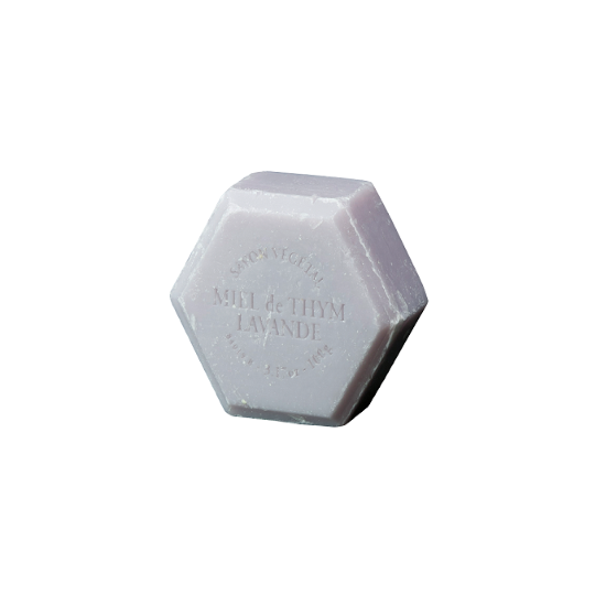 SAVON HEX MIEL DE THYM, PARFUM LAVANDE (100 g)