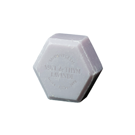 SAVON HEX MIEL DE THYM, PARFUM LAVANDE (100 g)