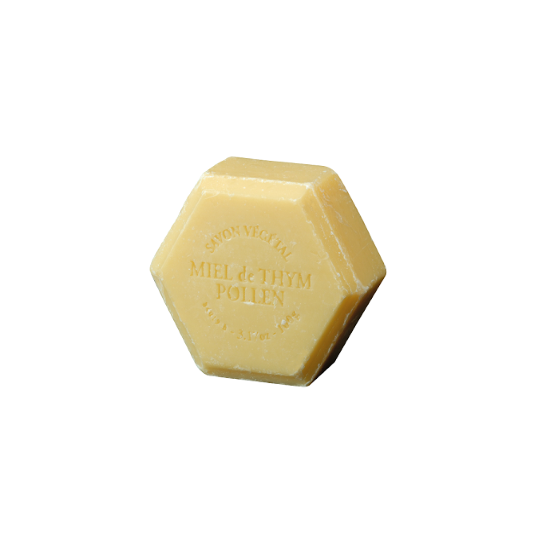 SAVON HEX POLLEN, PARFUM CHEVREFEUILLE (100 g)