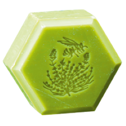 SAVON HEX MENTHE-CITRON, PARFUM VERVEINE CITRONNEE (100 g)