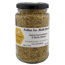 POLLEN SEC MULTI FLORAL (250 g) - Origine FRANCE