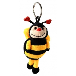 PORTE-CLEFS PELUCHE ABEILLE