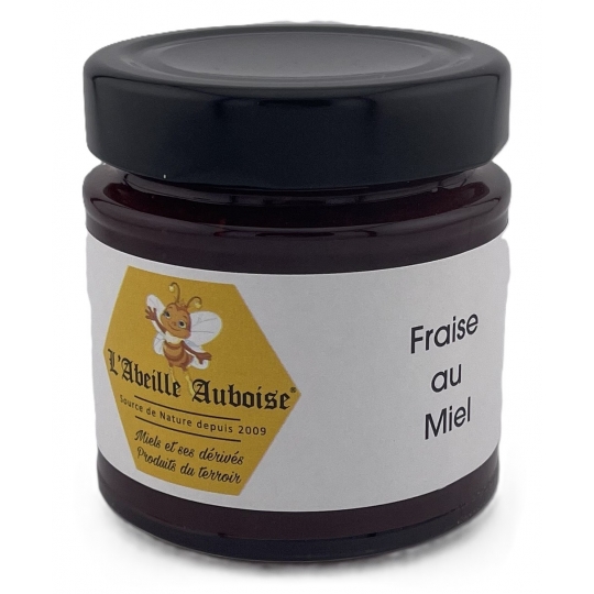 CONFITURE FRAISE AU MIEL D'ETE (230 g)