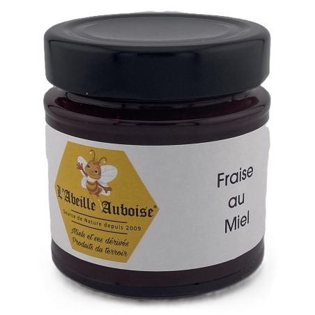 CONFITURE FRAISE AU MIEL D'ETE (230 g)