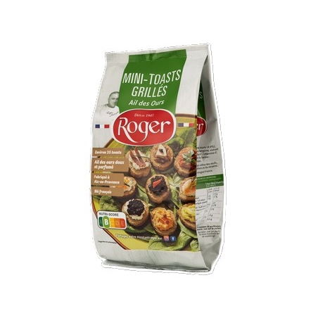 MINI TOASTS AIXOIS GRILLES AIL DES OURS (130 g)
